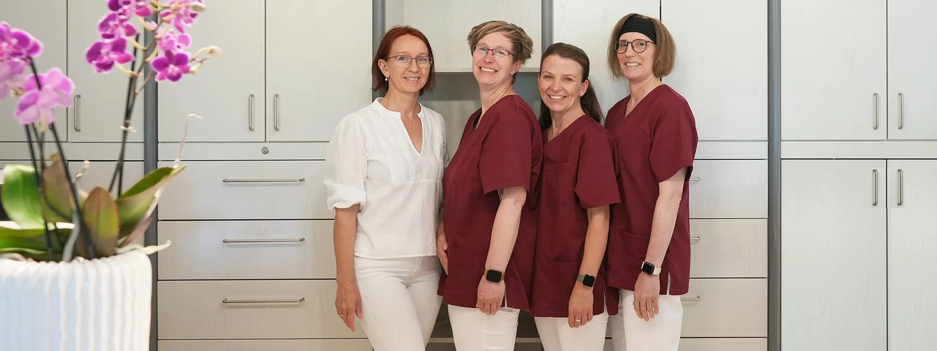 Das Team der Arztpraxis am Kloster